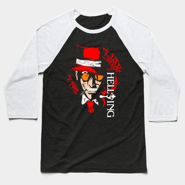Hellsing Baseball T-Shirt by vesterias